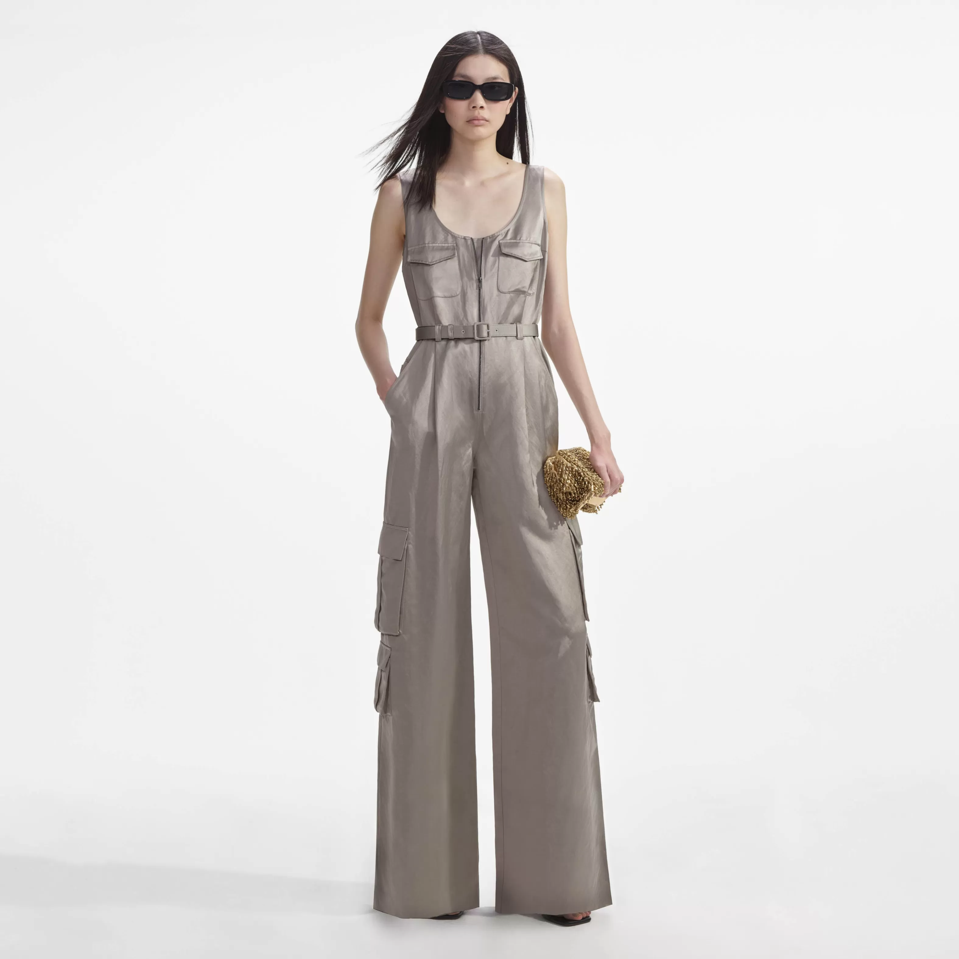 Online Satin Jumpsuit Dresses | Jumpsuits