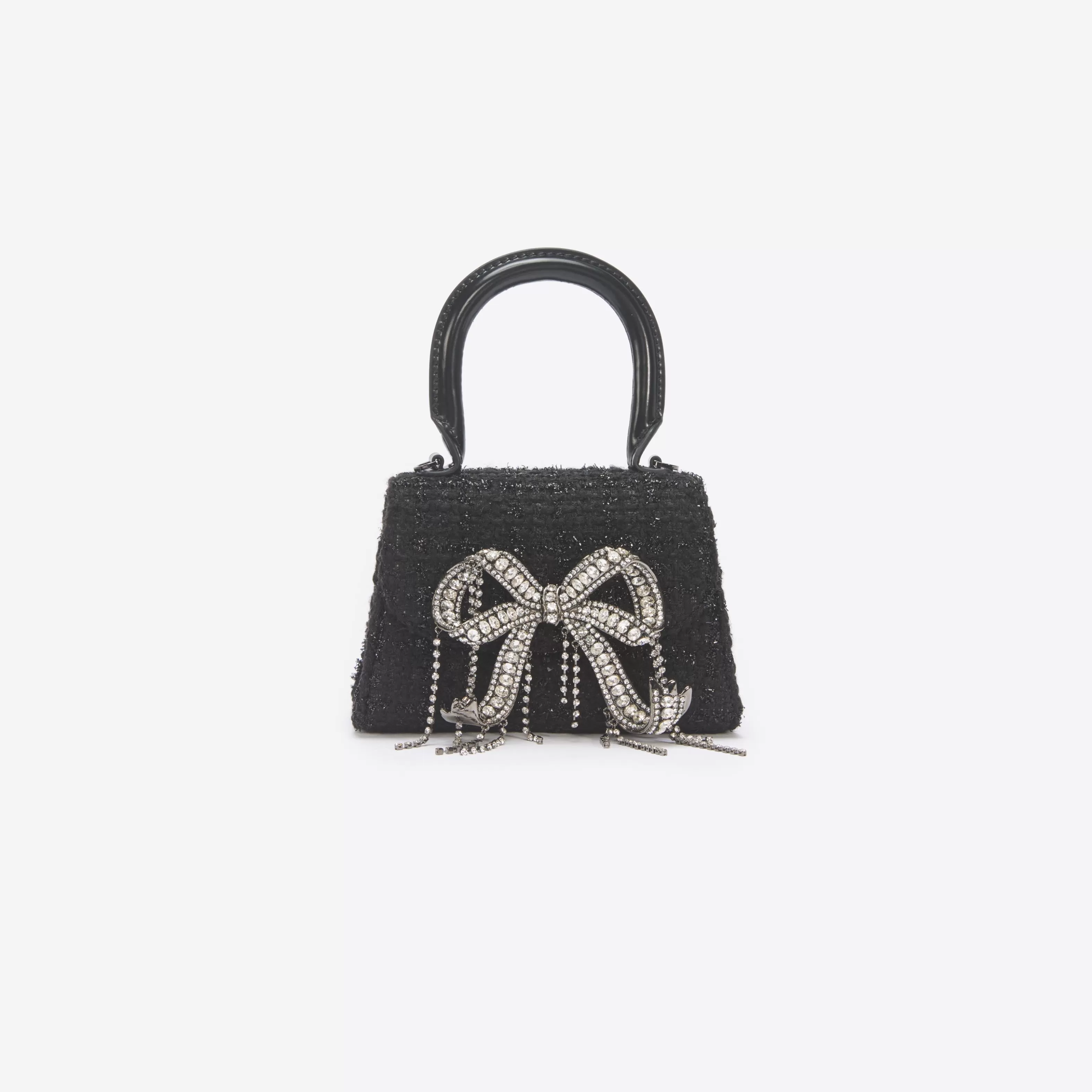 Discount Boucle Micro Bow Bag Handbags