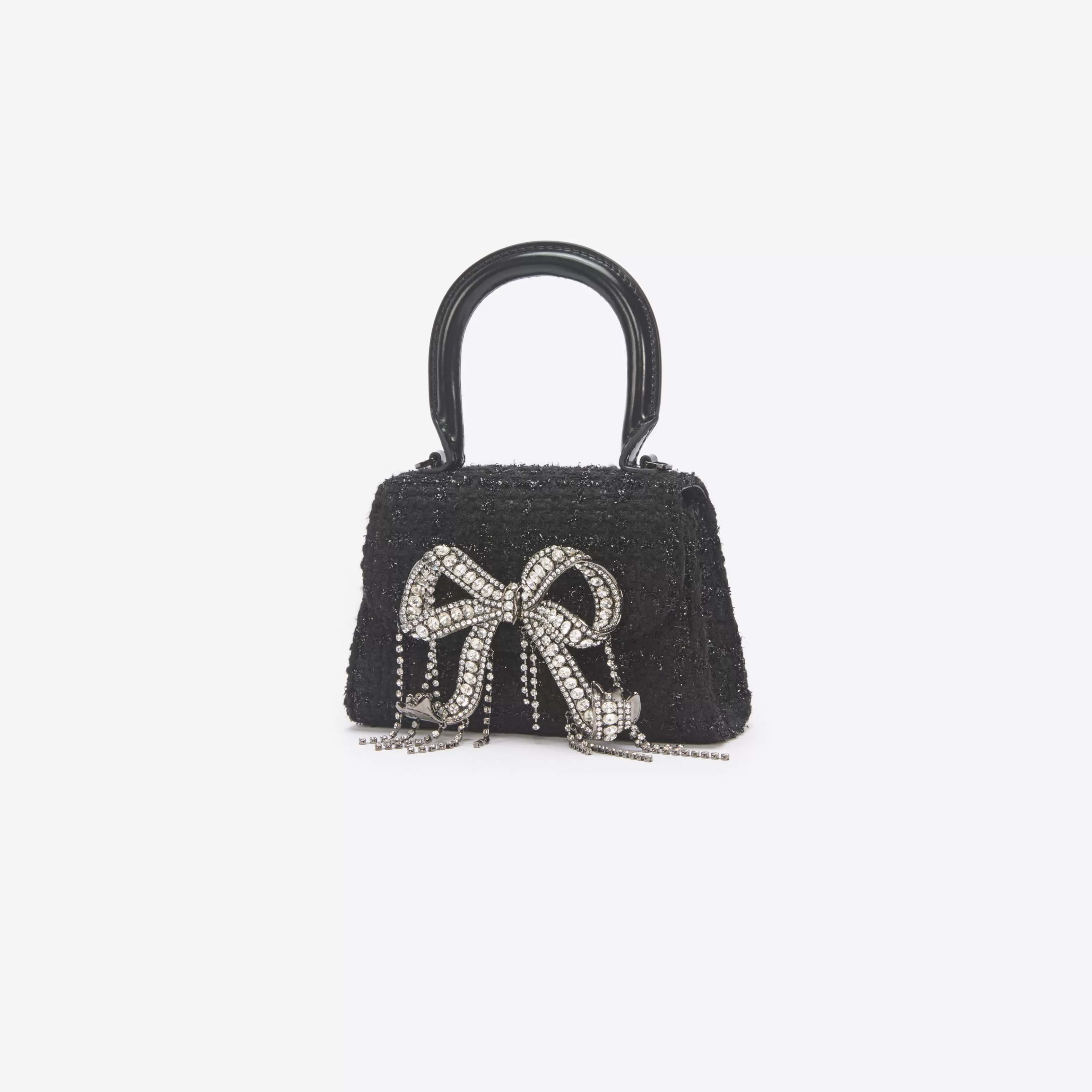 Discount Boucle Micro Bow Bag Handbags