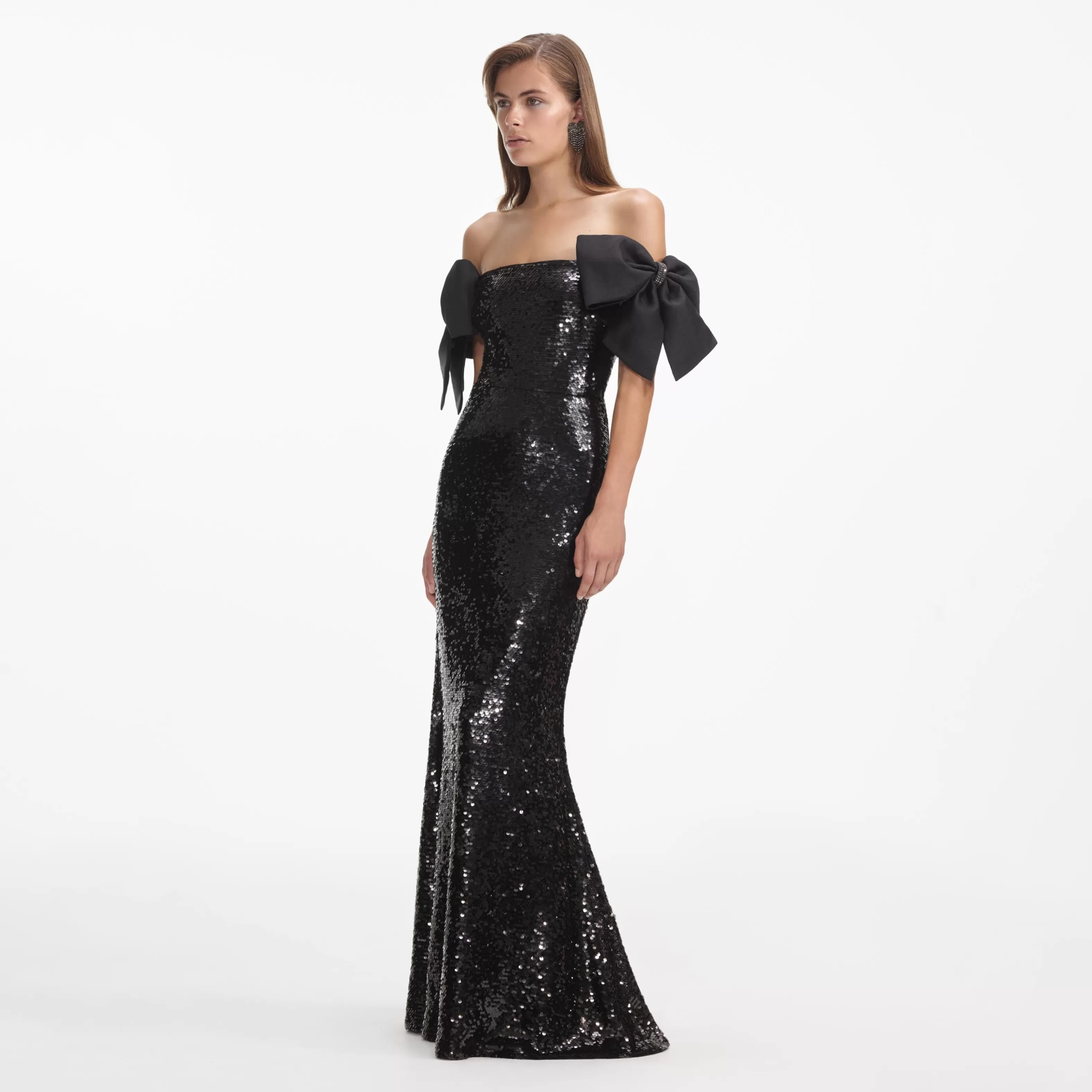 Best Sequin Bow Maxi Dress Dresses | Exclusives