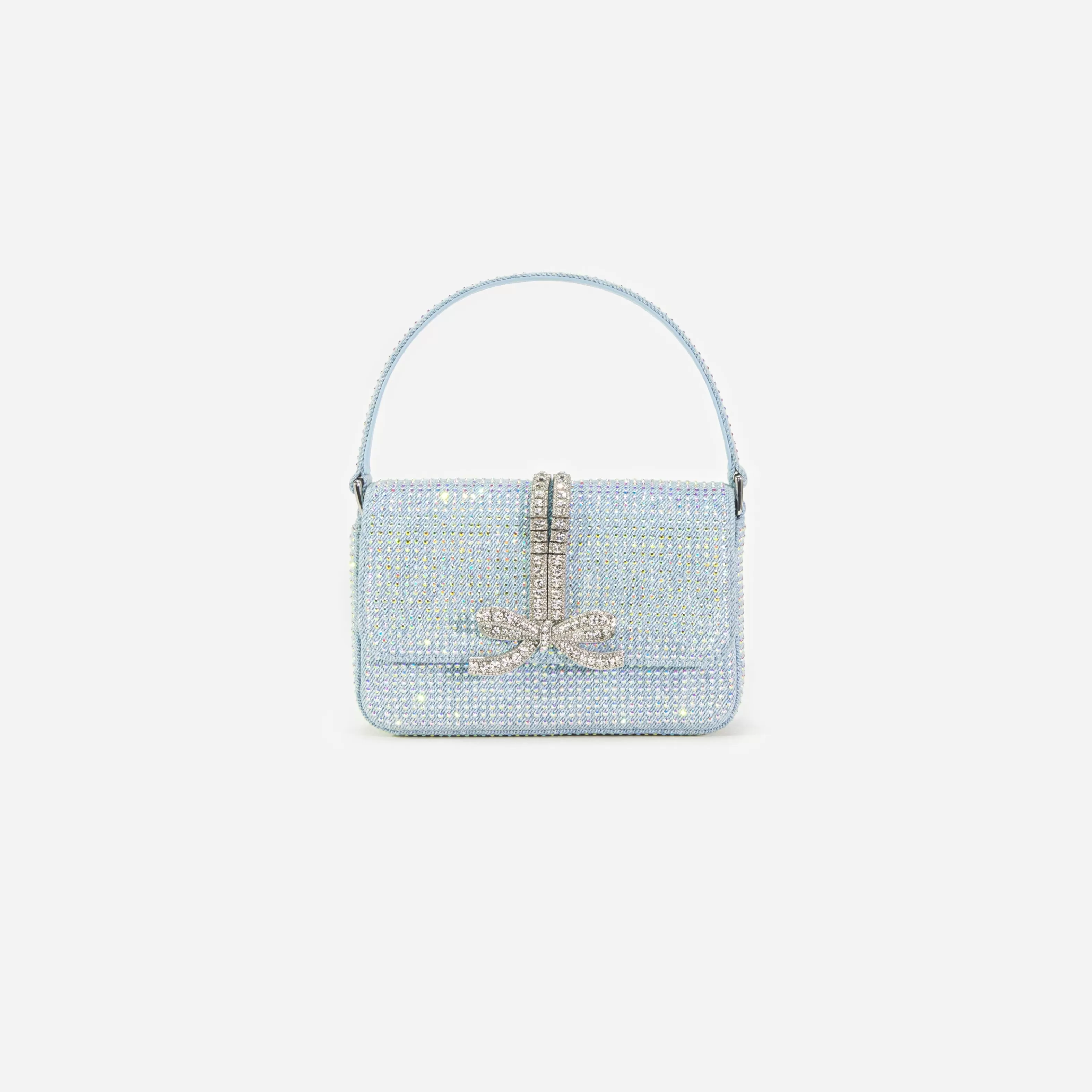 New Rhinestone Denim Micro Bag Denim | Handbags