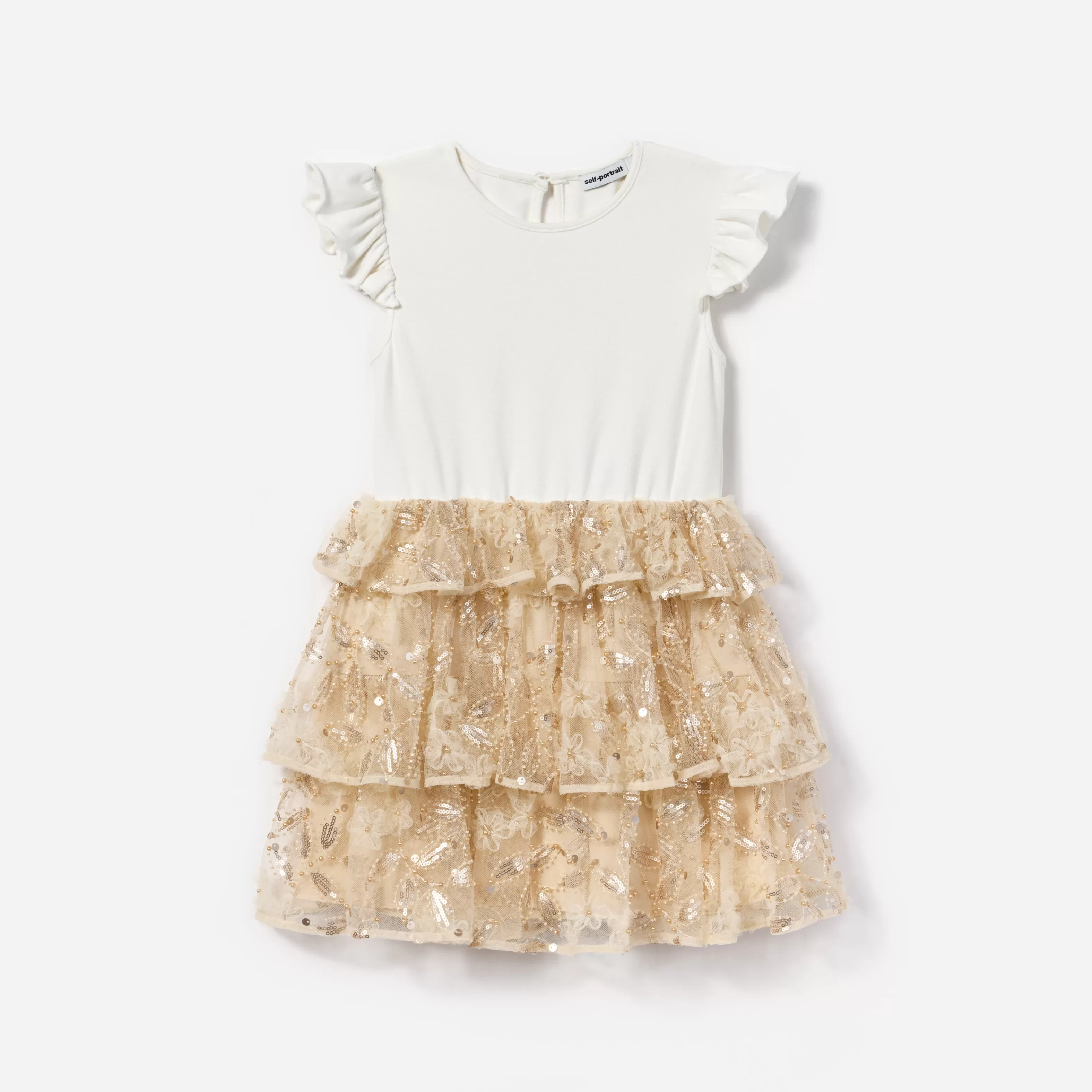 Clearance Jersey Sequin Tulle Dress Kids Kids