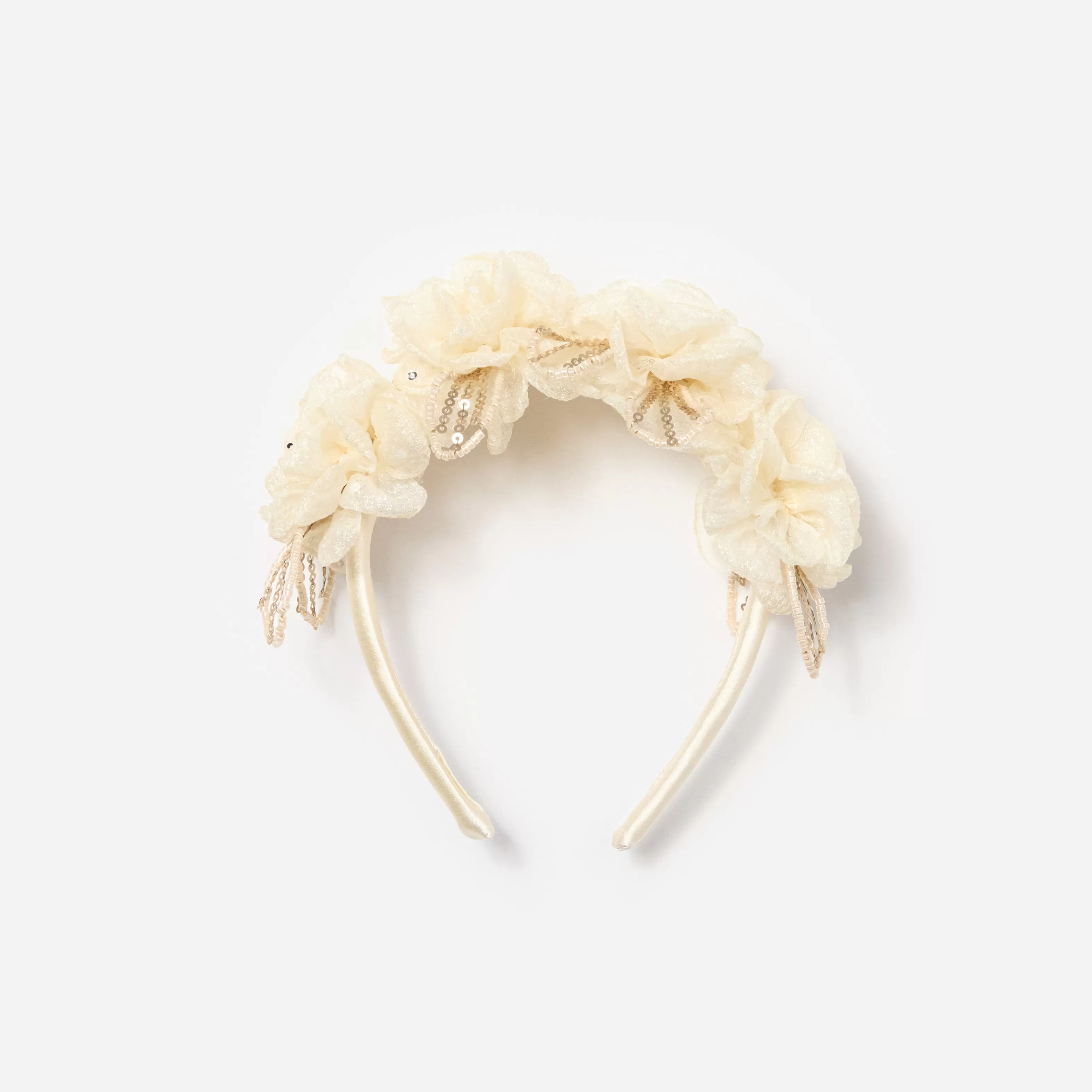 Hot Sequin Tulle Headband Kids Kids