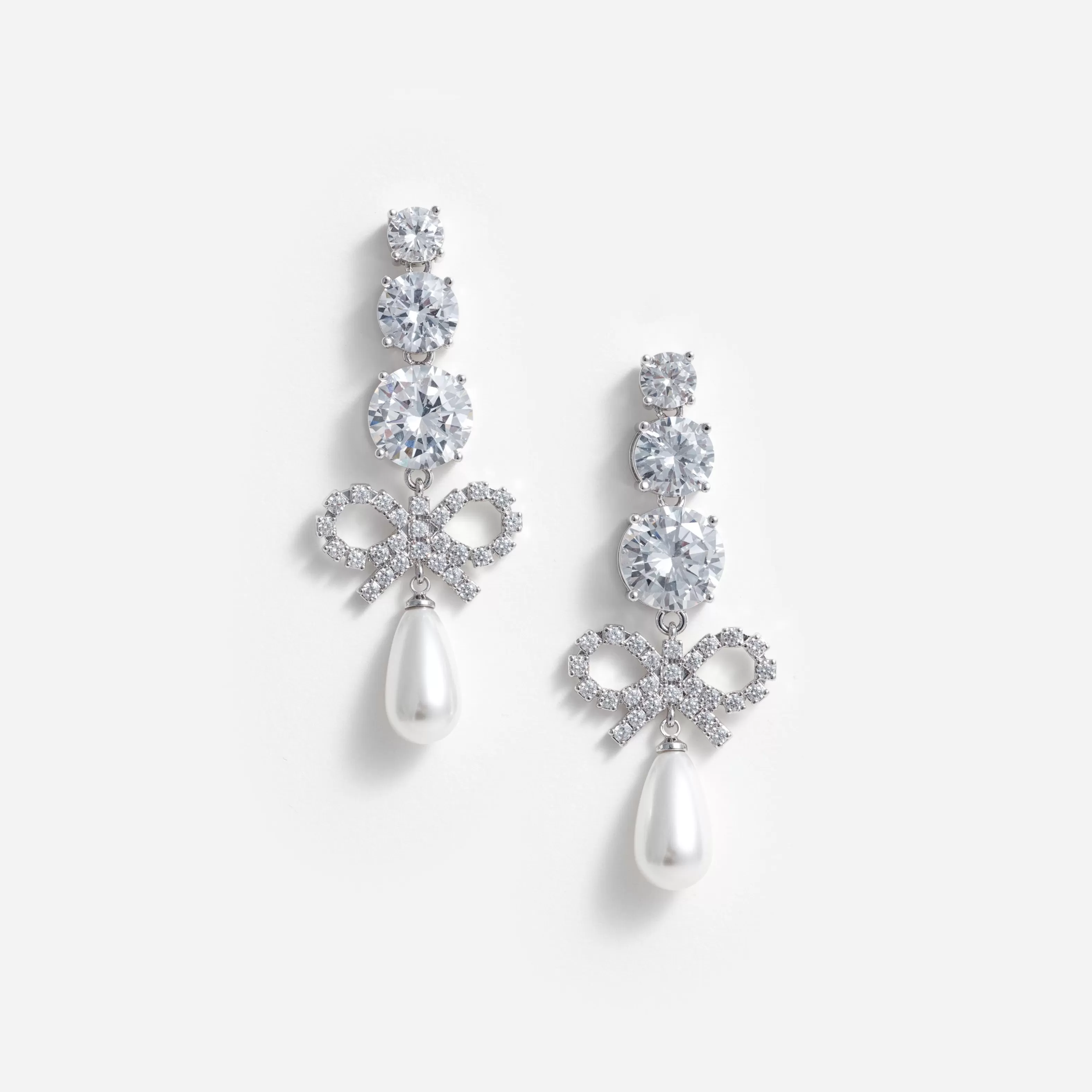 Discount Bow Pearl Earrings Jewellery