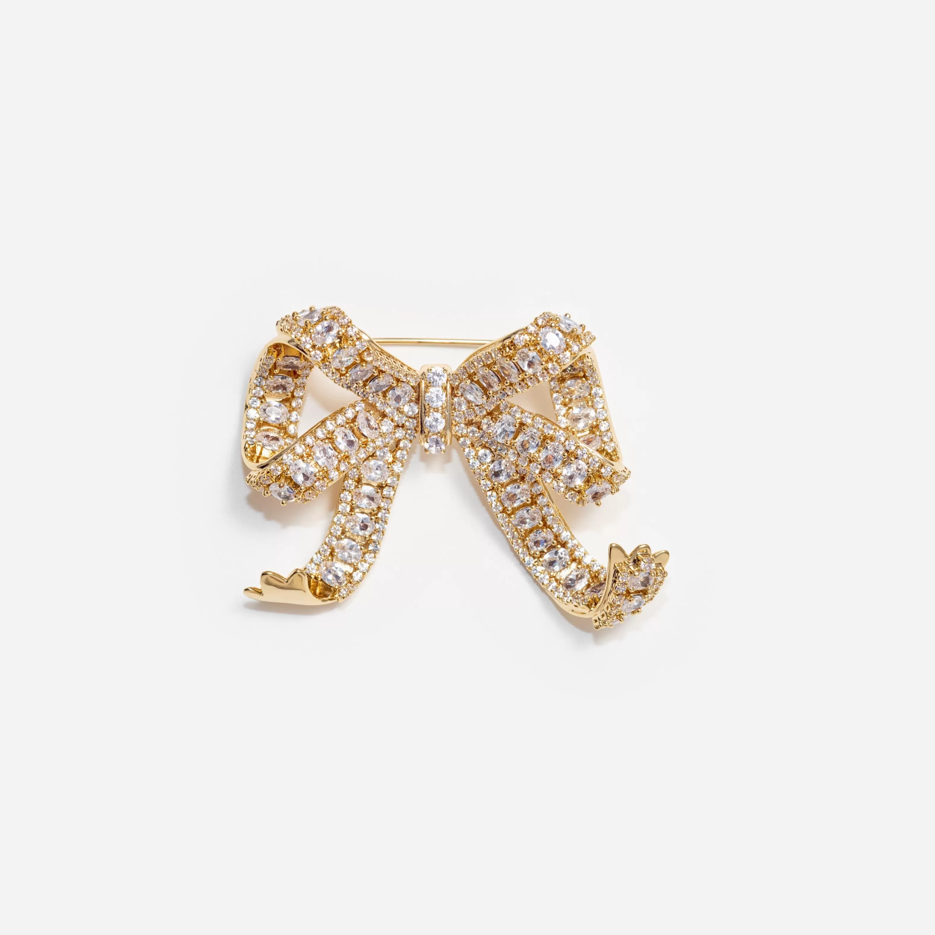 Best Sale Crystal Bow Brooch Jewellery