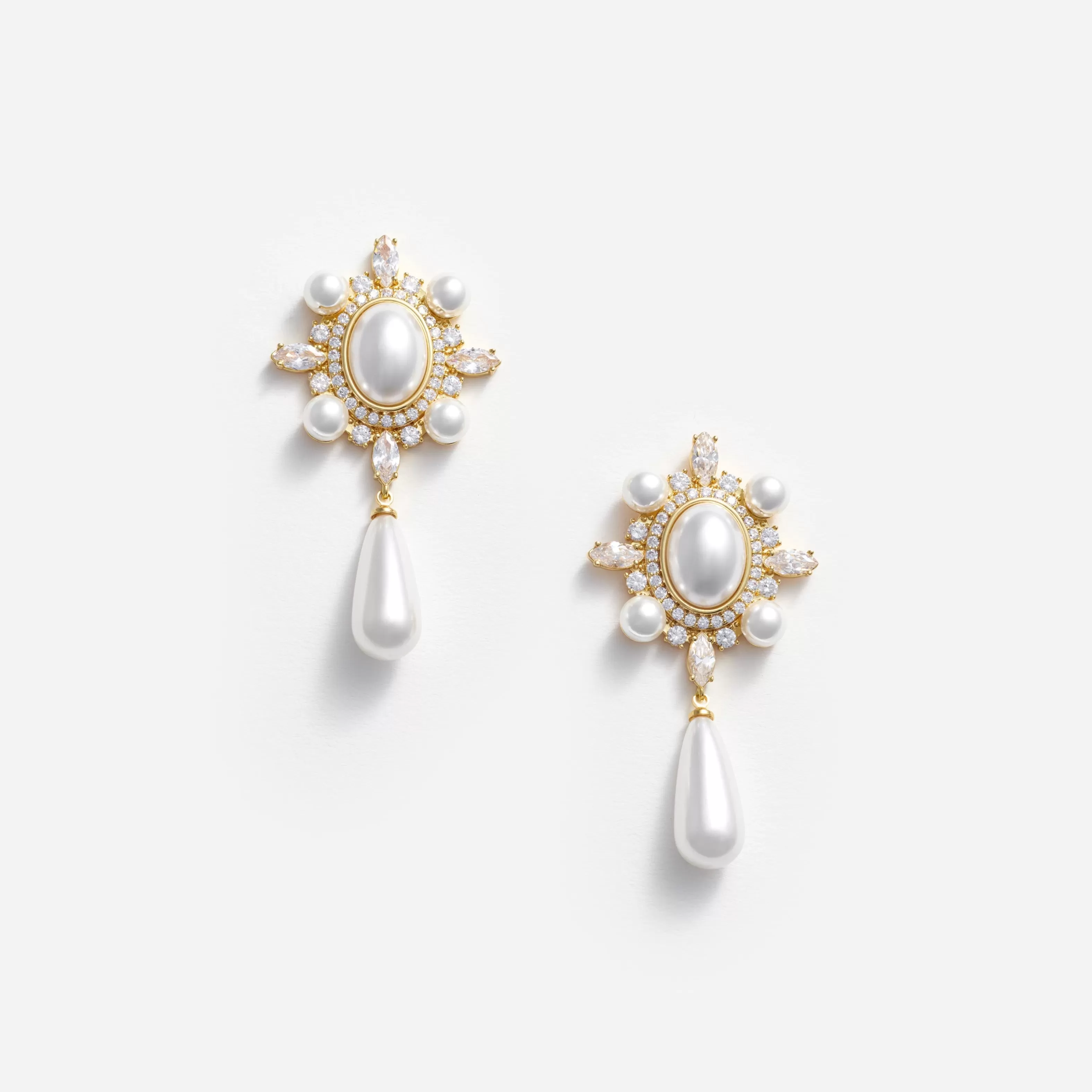 Cheap Pearl Droplet Earrings Jewellery