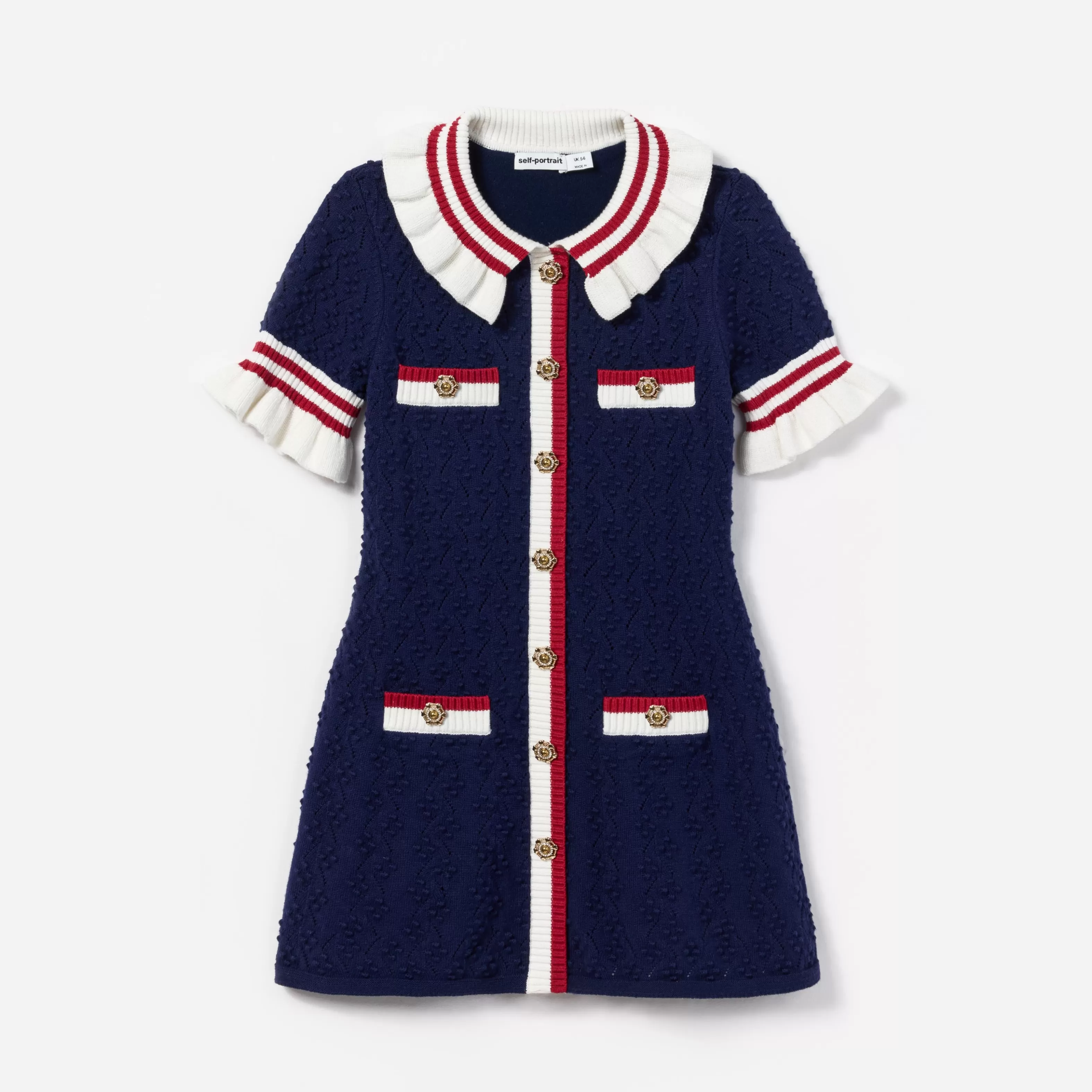 Fashion Textured Knit Dress Kids Kids