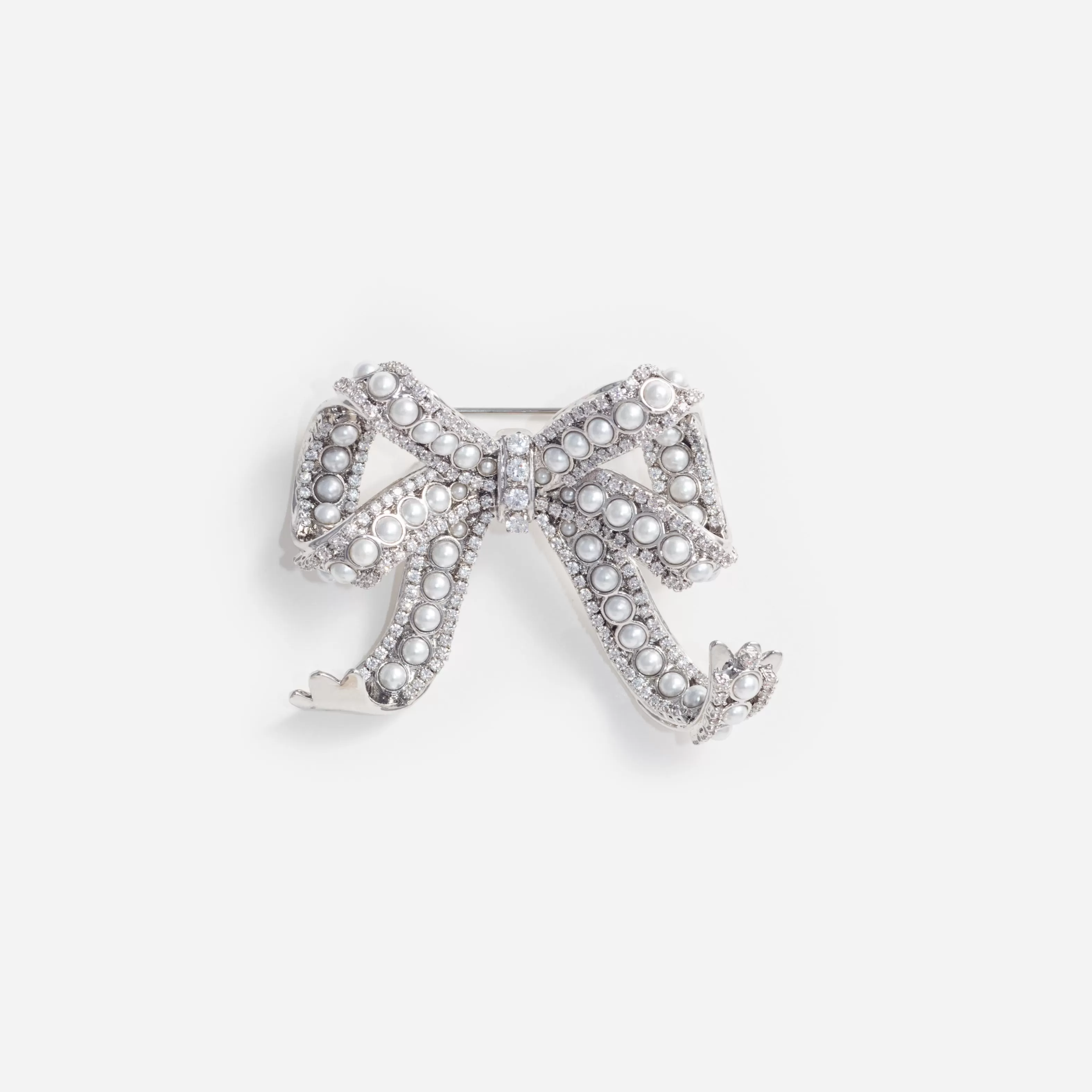 Online Crystal Bow Brooch Jewellery