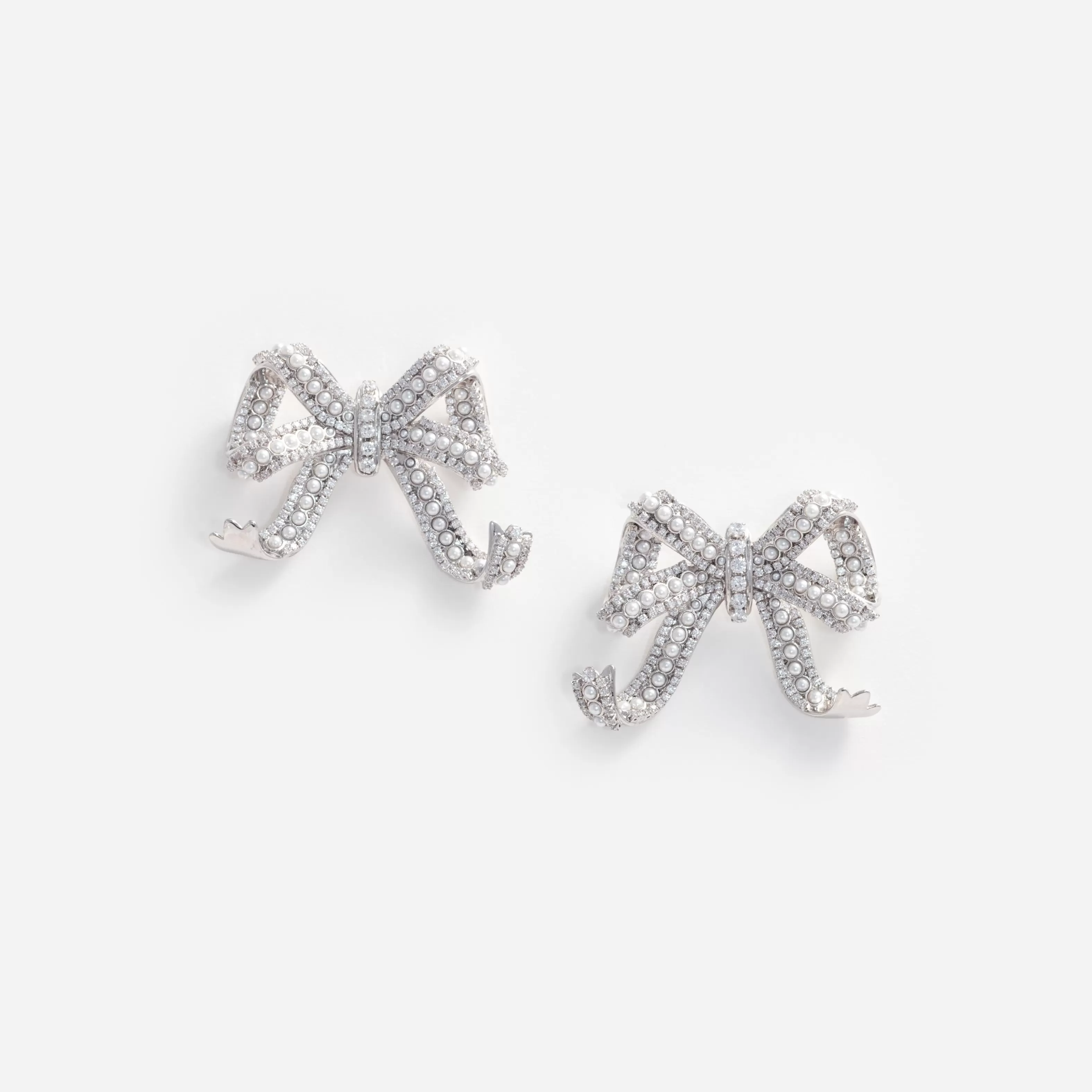 Hot Crystal Bow Earrings Jewellery