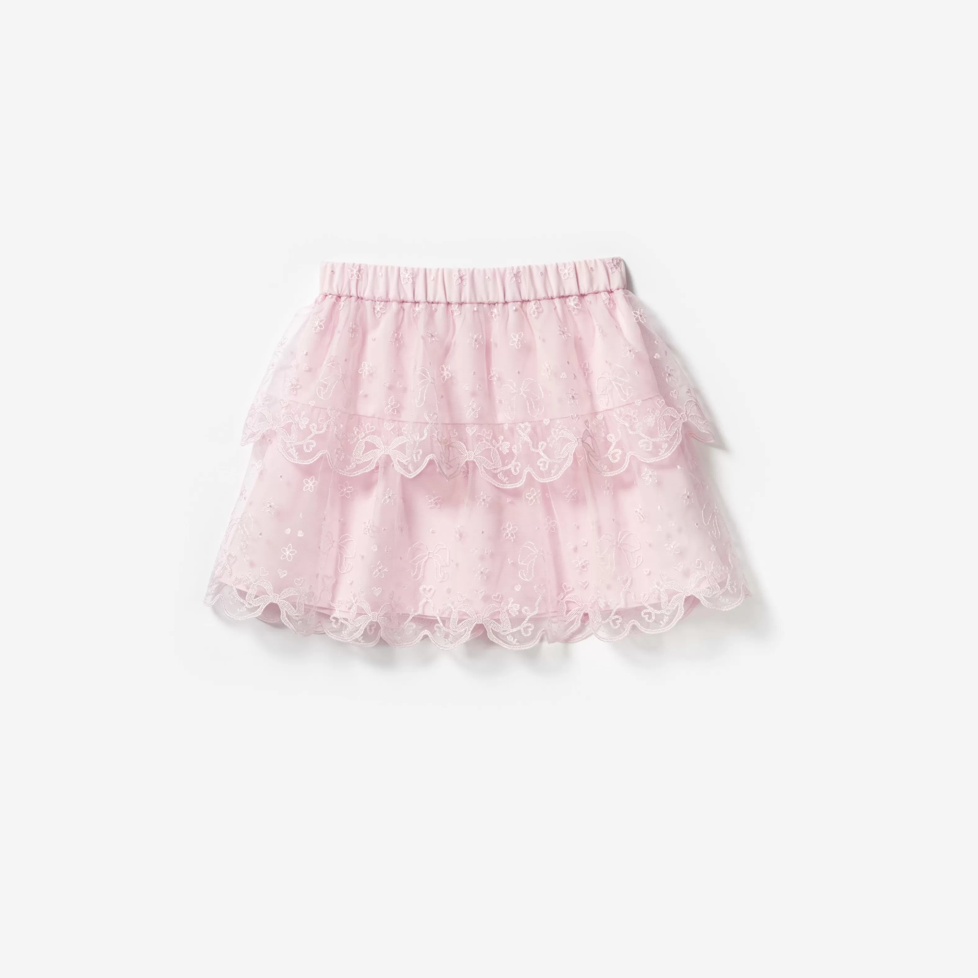 Shop Bow Mesh Mini Skirt Kids Kids