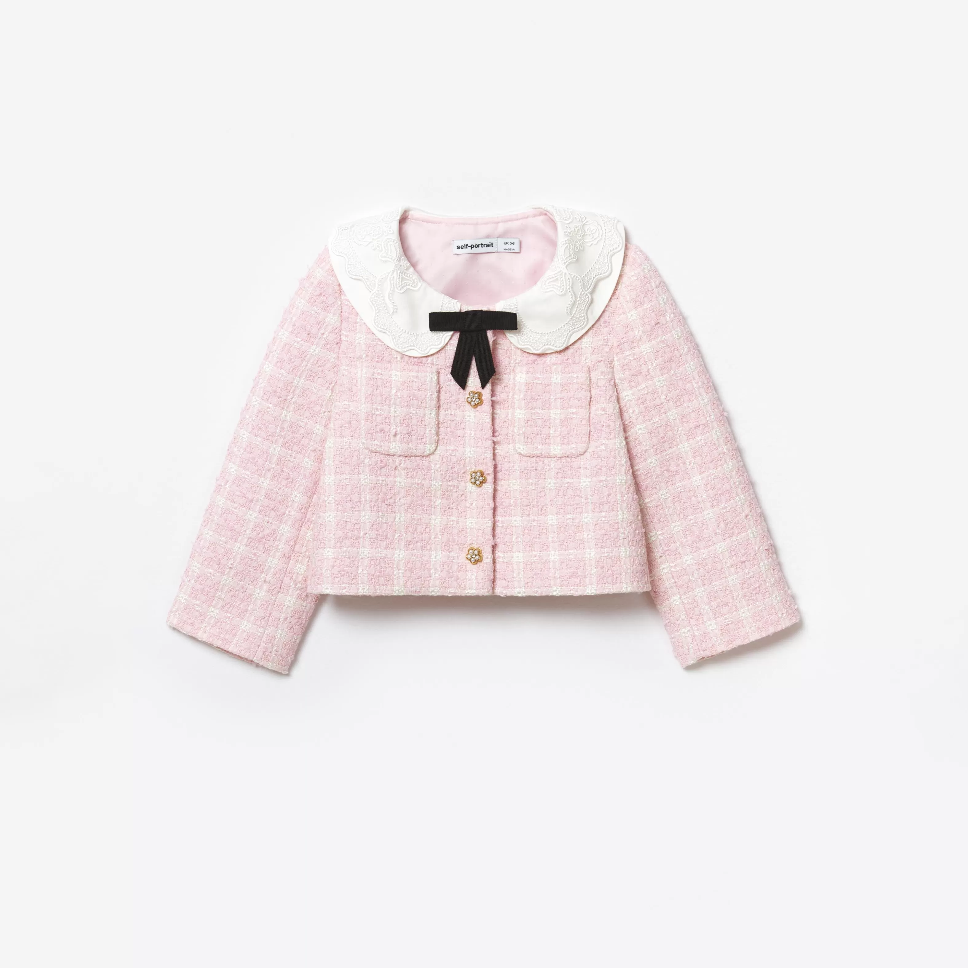 Best Check Boucle Jacket Kids Kids