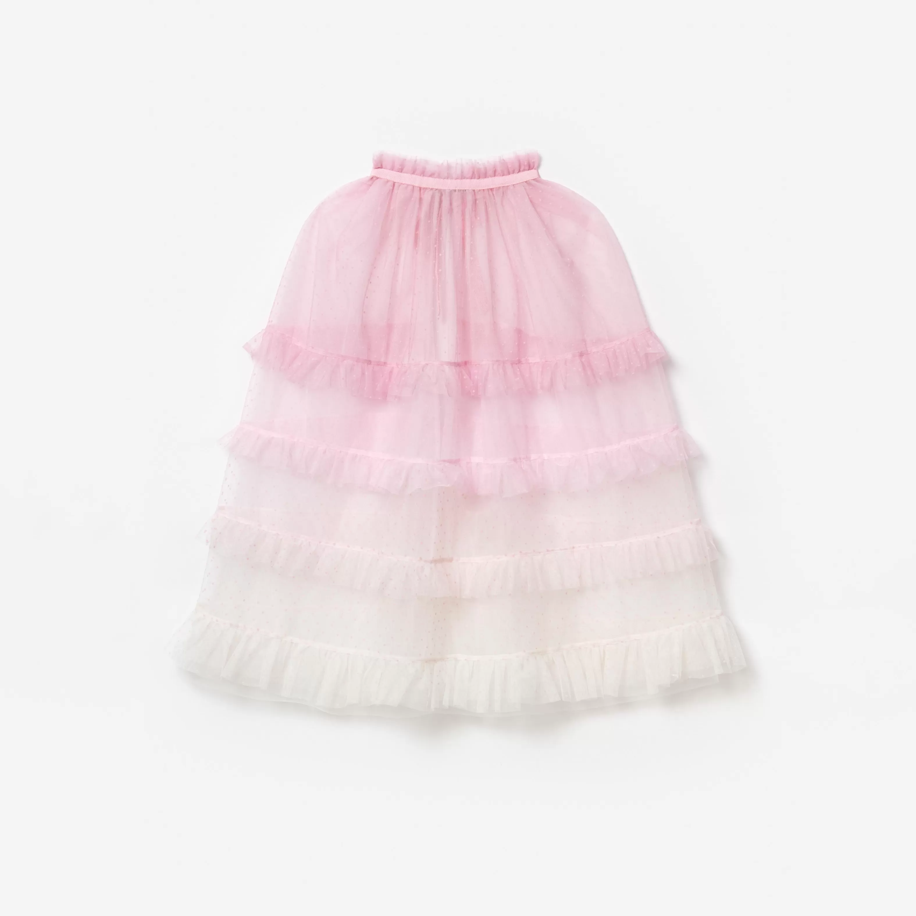 Cheap Mesh Dot Cape Kids Flower Girl | Kids