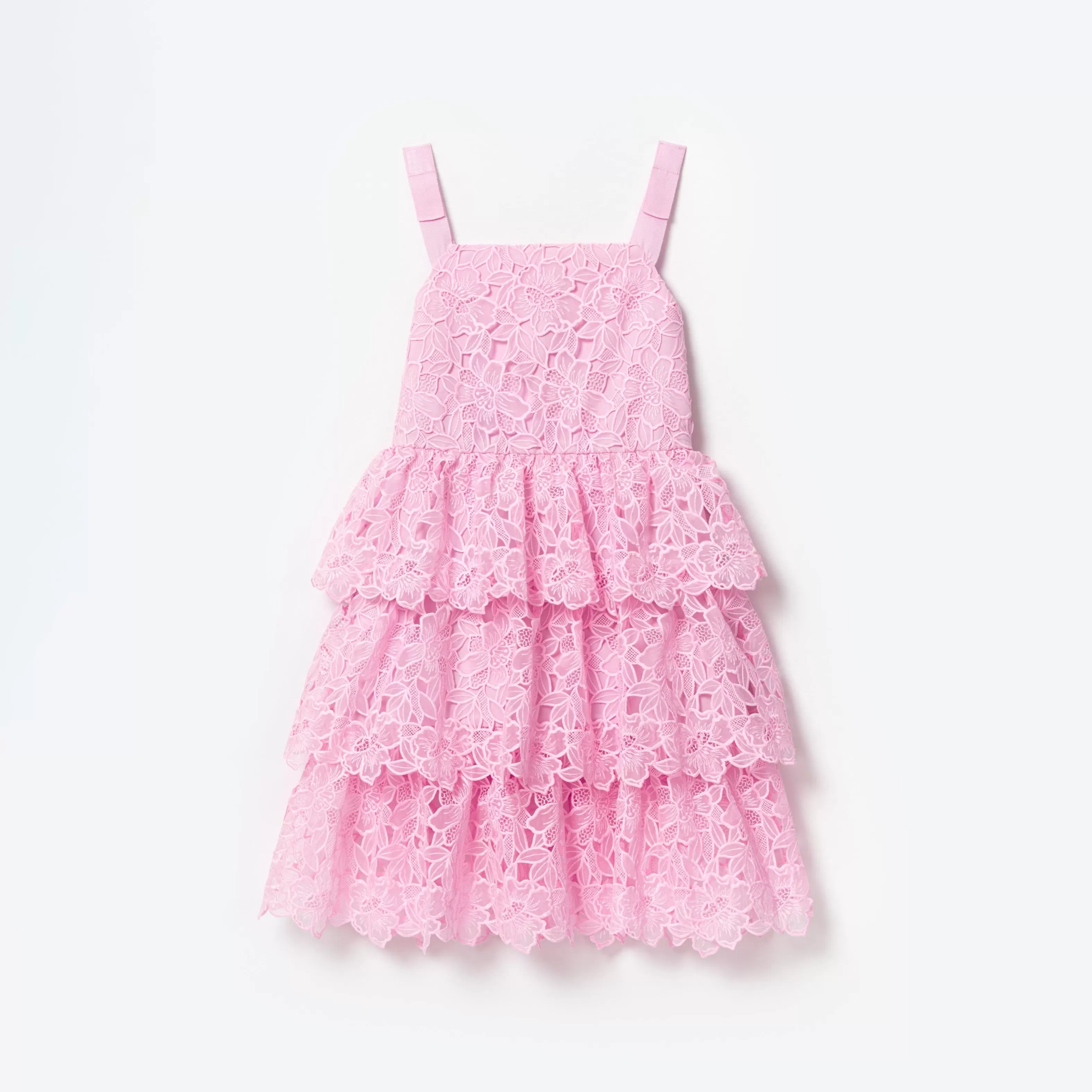 Shop Organza Lace Midi Dress Kids Flower Girl | Kids