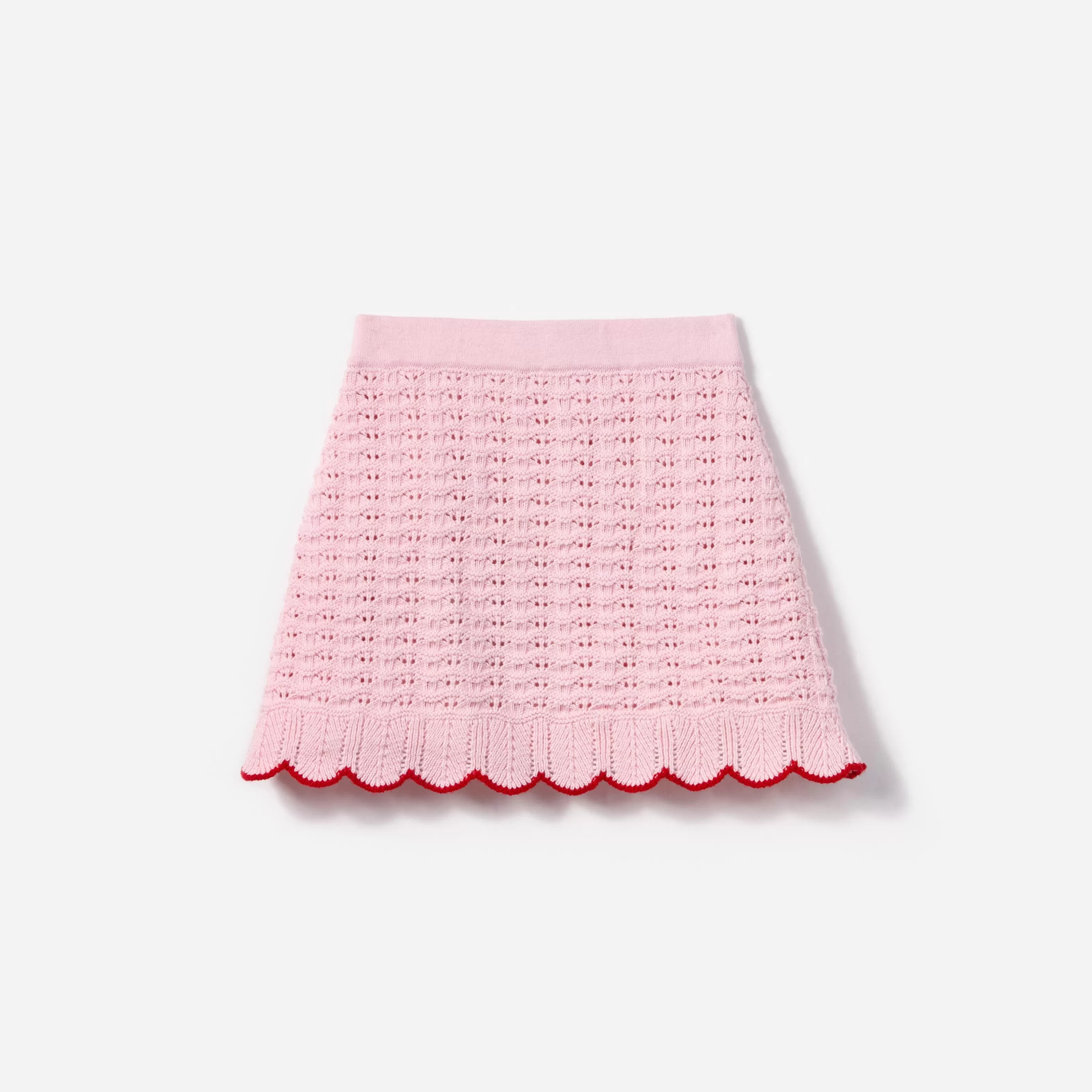 Clearance Textured Knit Heart Detail Skirt Kids Kids