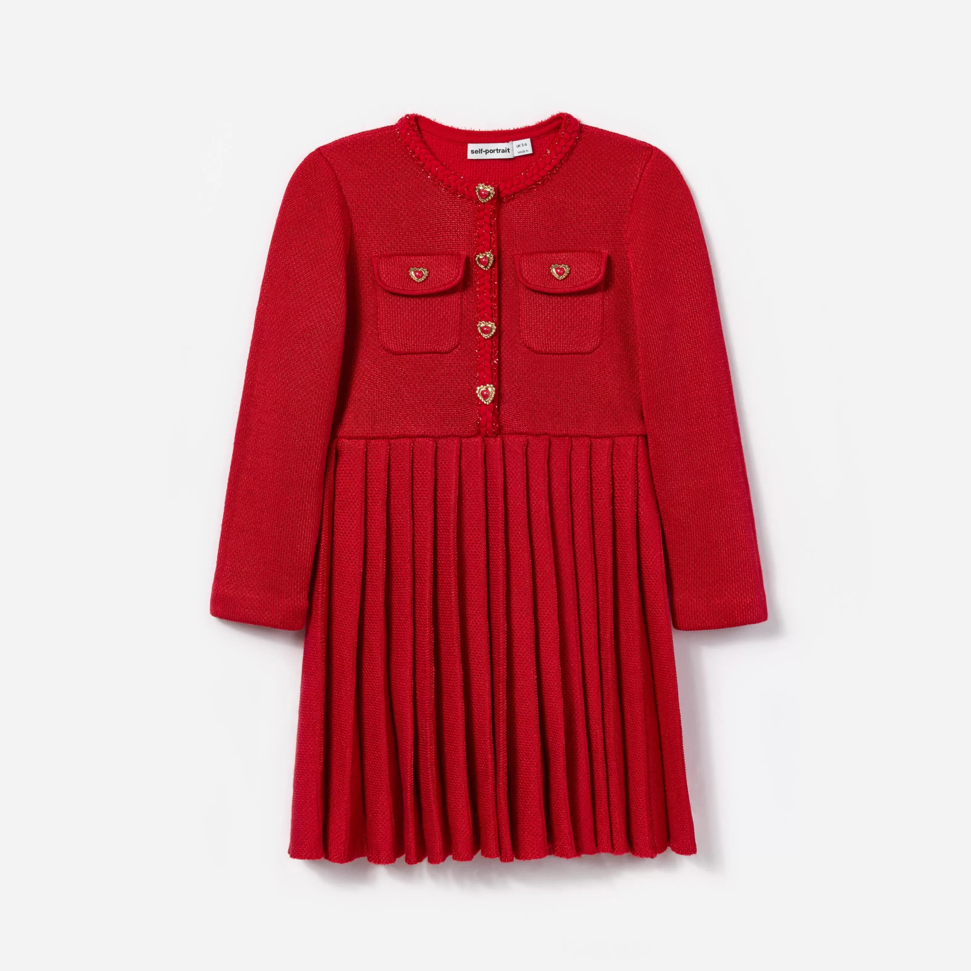 Fashion Knit Pleated Dress Kids Kids