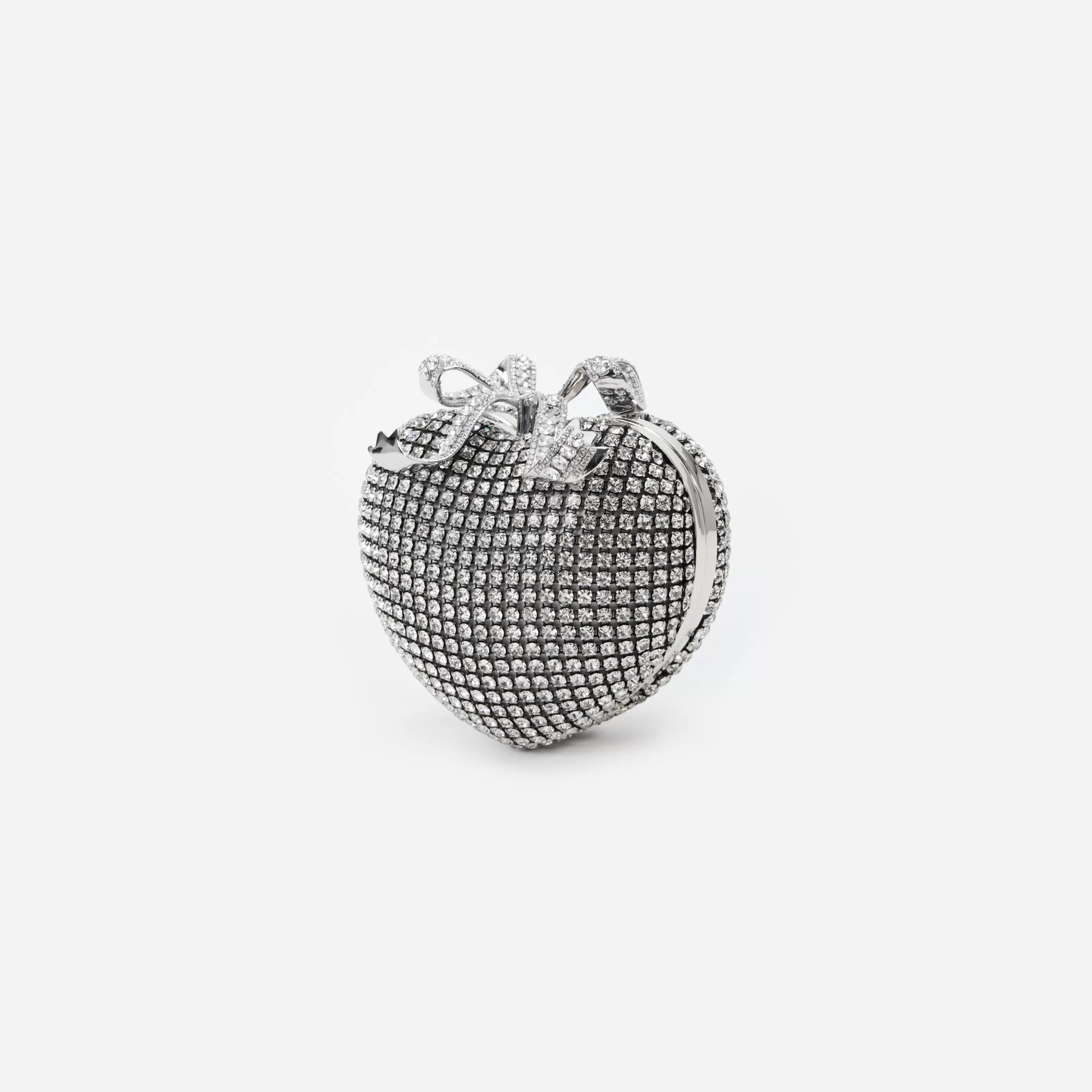 Fashion Crystal Heart Clutch Handbags