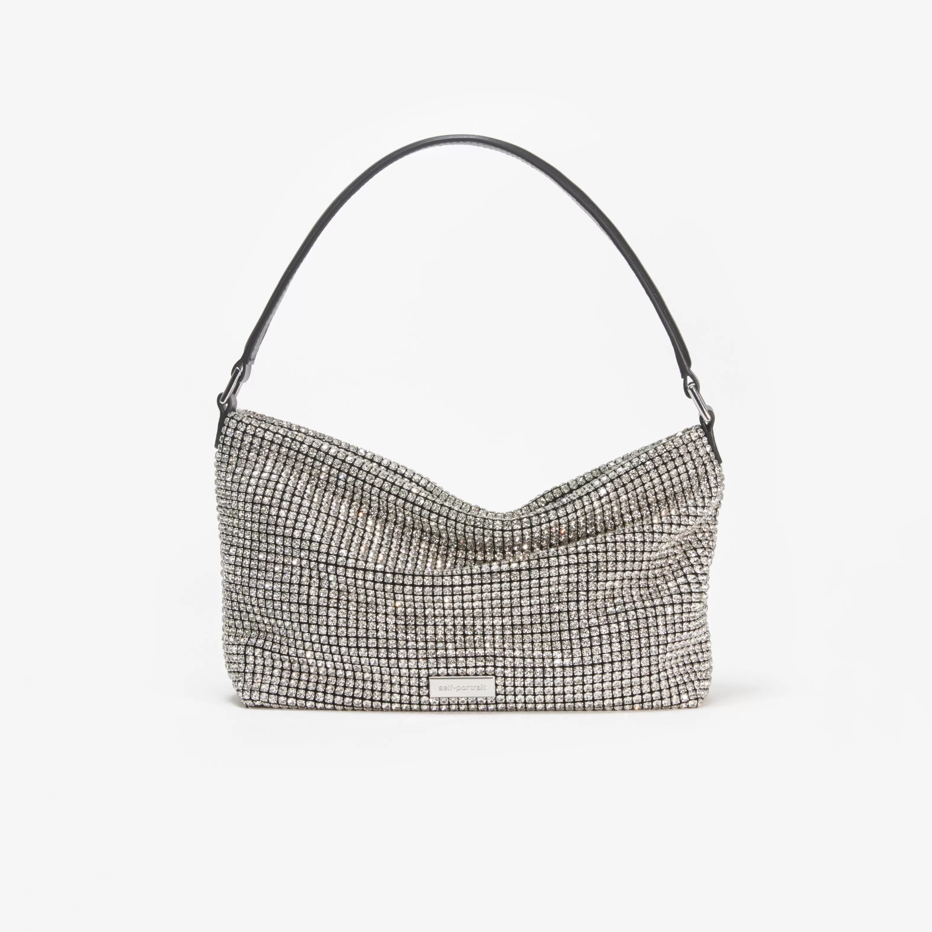 New Diamante Medium Hobo Bag Handbags