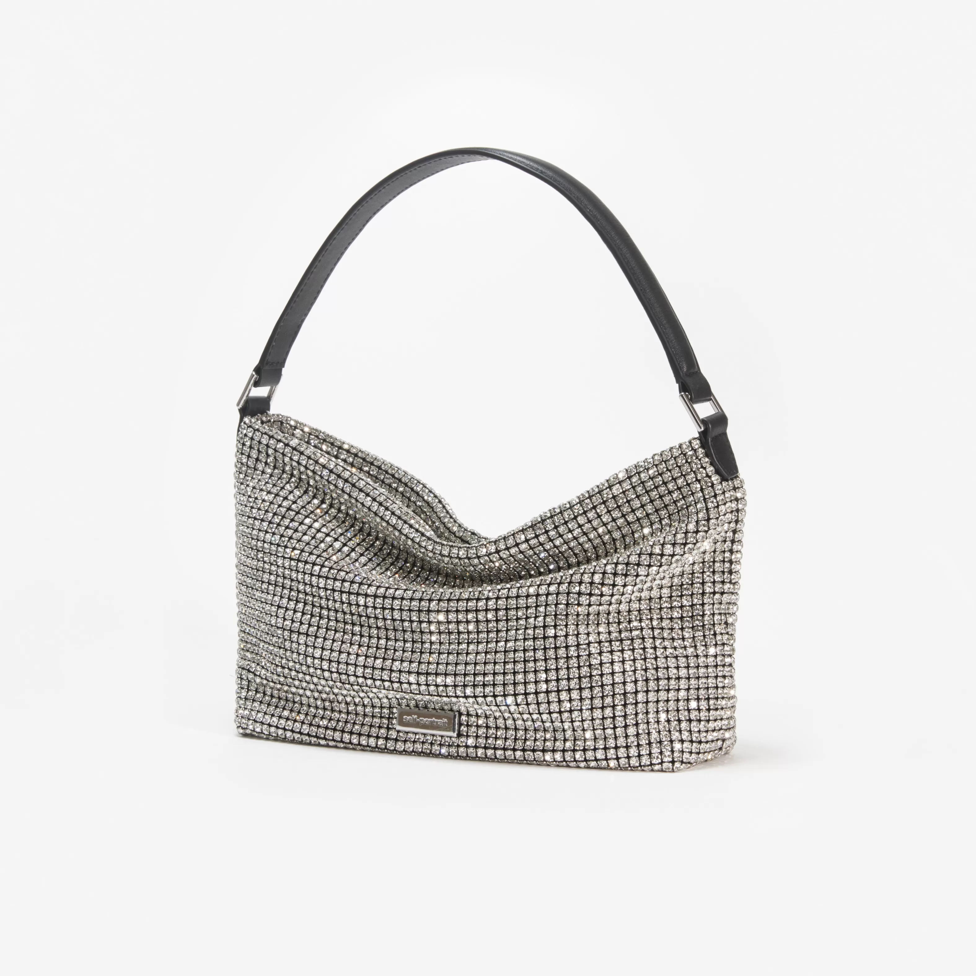 New Diamante Medium Hobo Bag Handbags