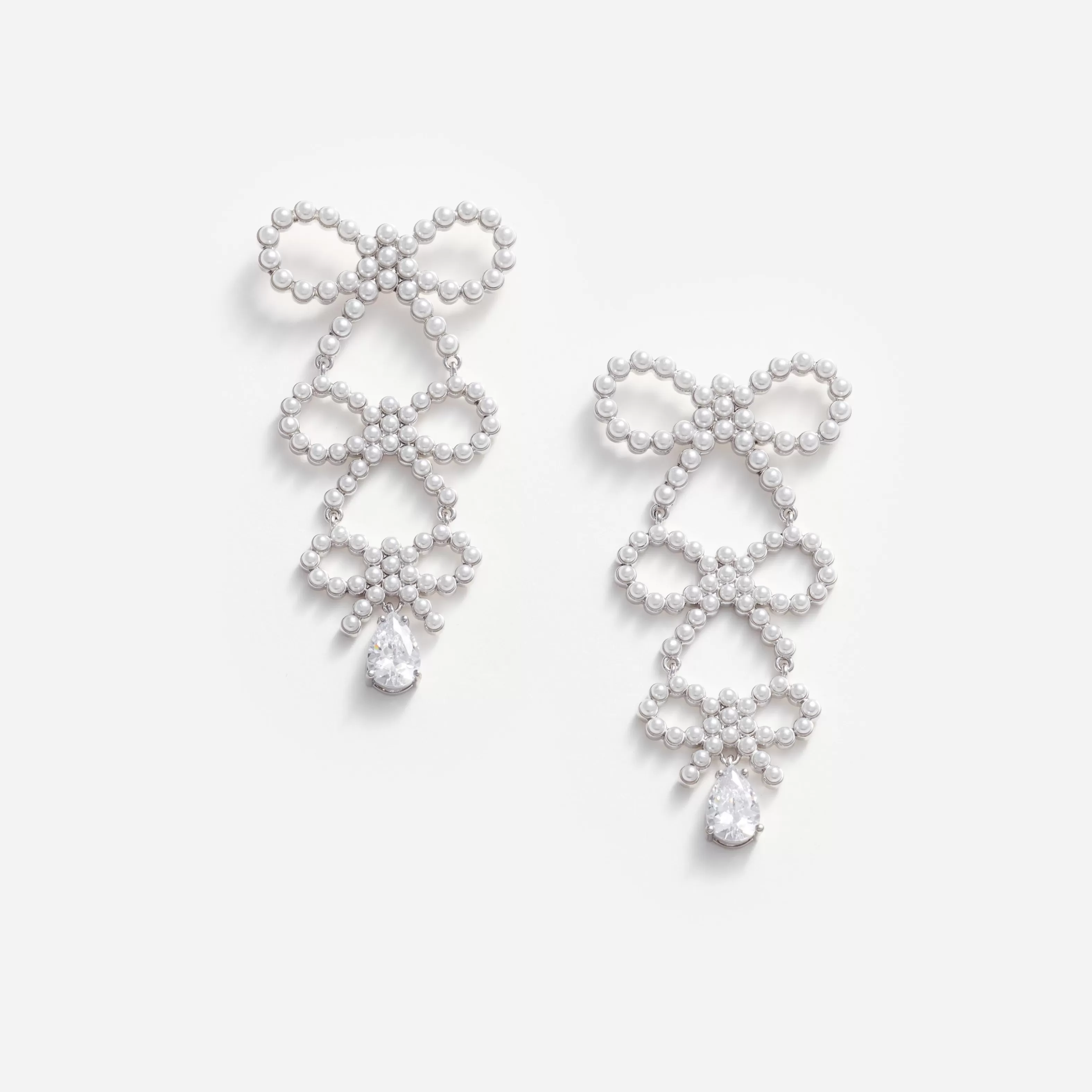 Sale Pearl Bow Earrings Jewellery